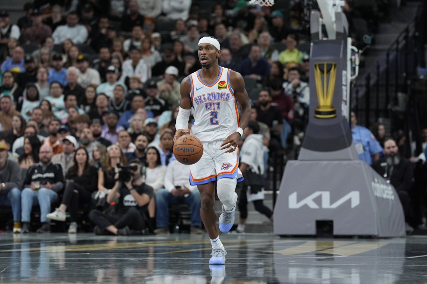 NBA: Oklahoma City Thunder at San Antonio Spurs