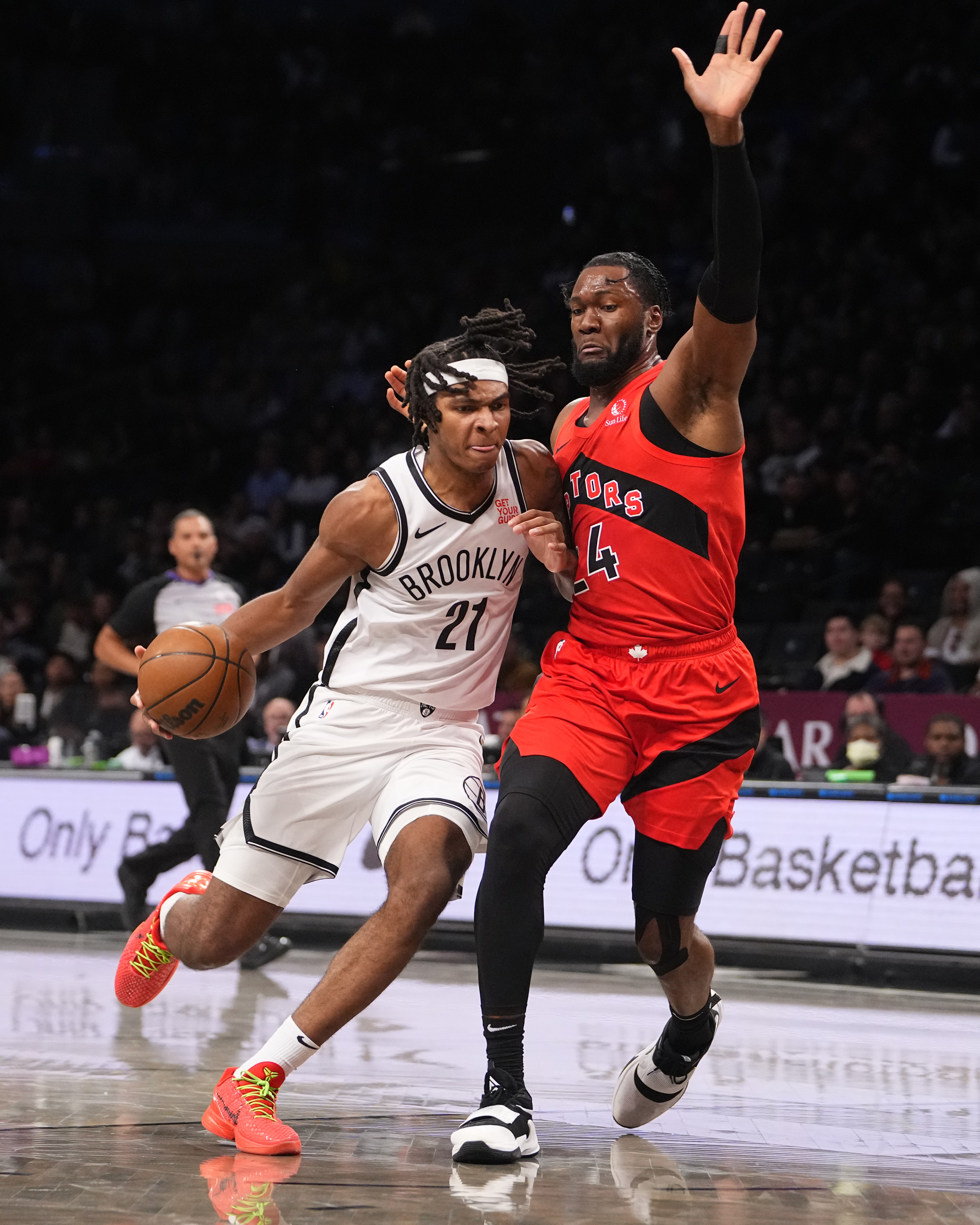 NBA: Preseason-Toronto Raptors at Brooklyn Nets