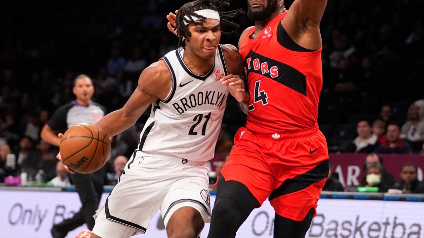 NBA: Preseason-Toronto Raptors at Brooklyn Nets