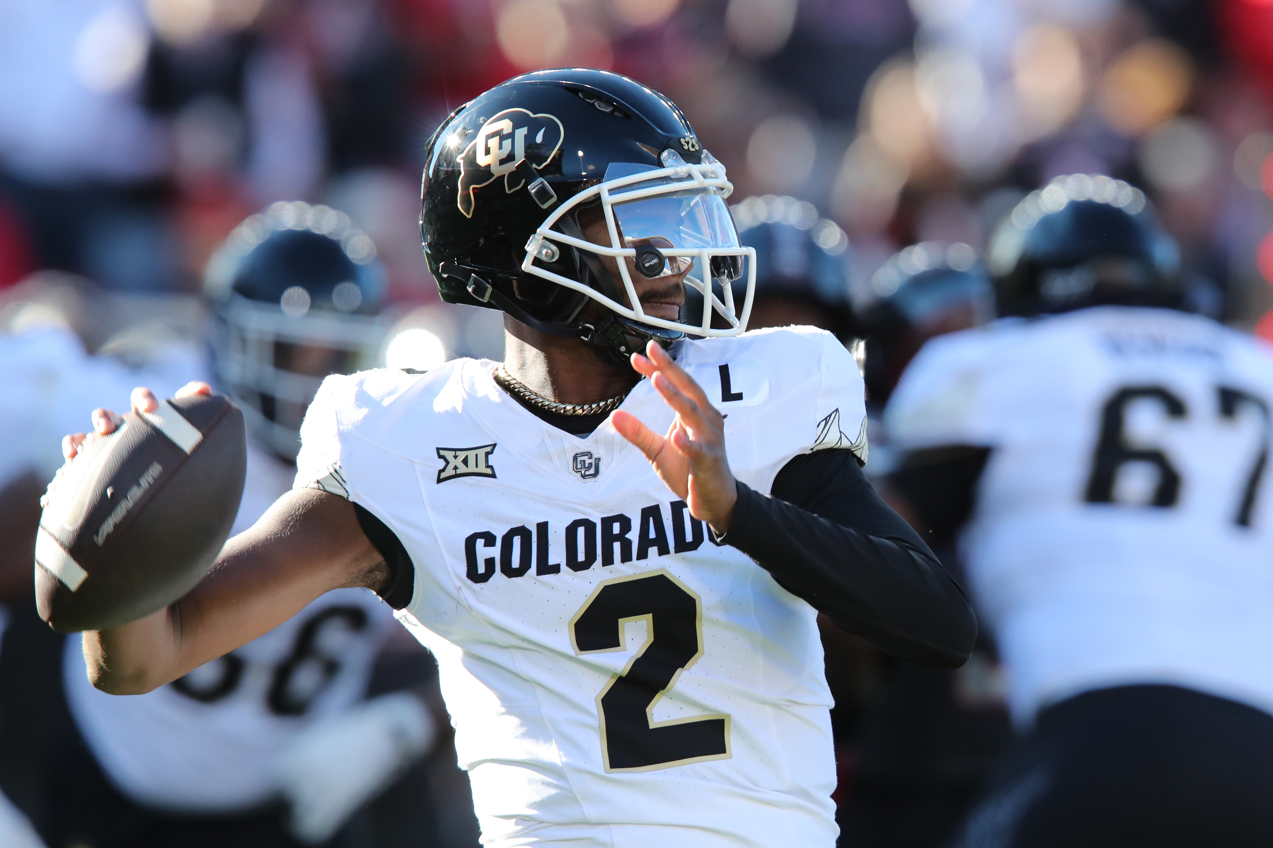 NCAA Football: Colorado at Texas Tech, new york giants, shedeur sanders