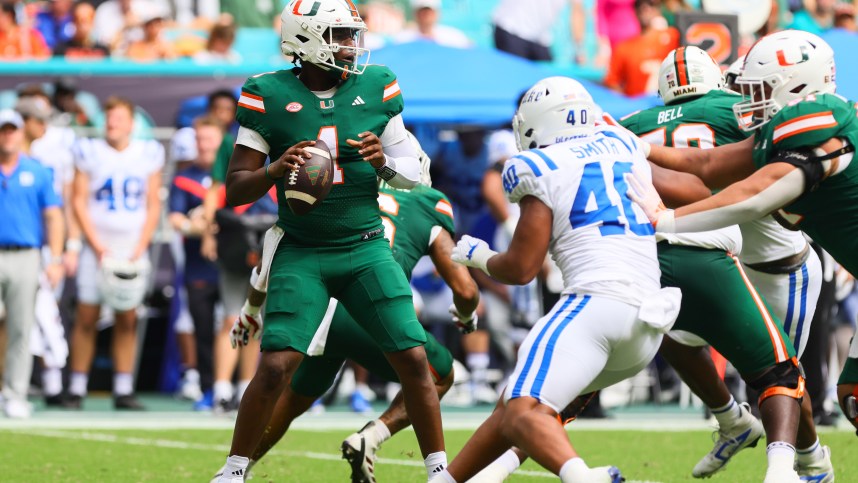 NCAA Football: Duke at Miami, new york giants