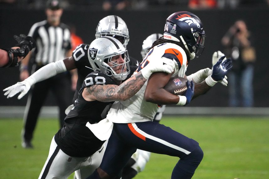 NFL: Denver Broncos at Las Vegas Raiders