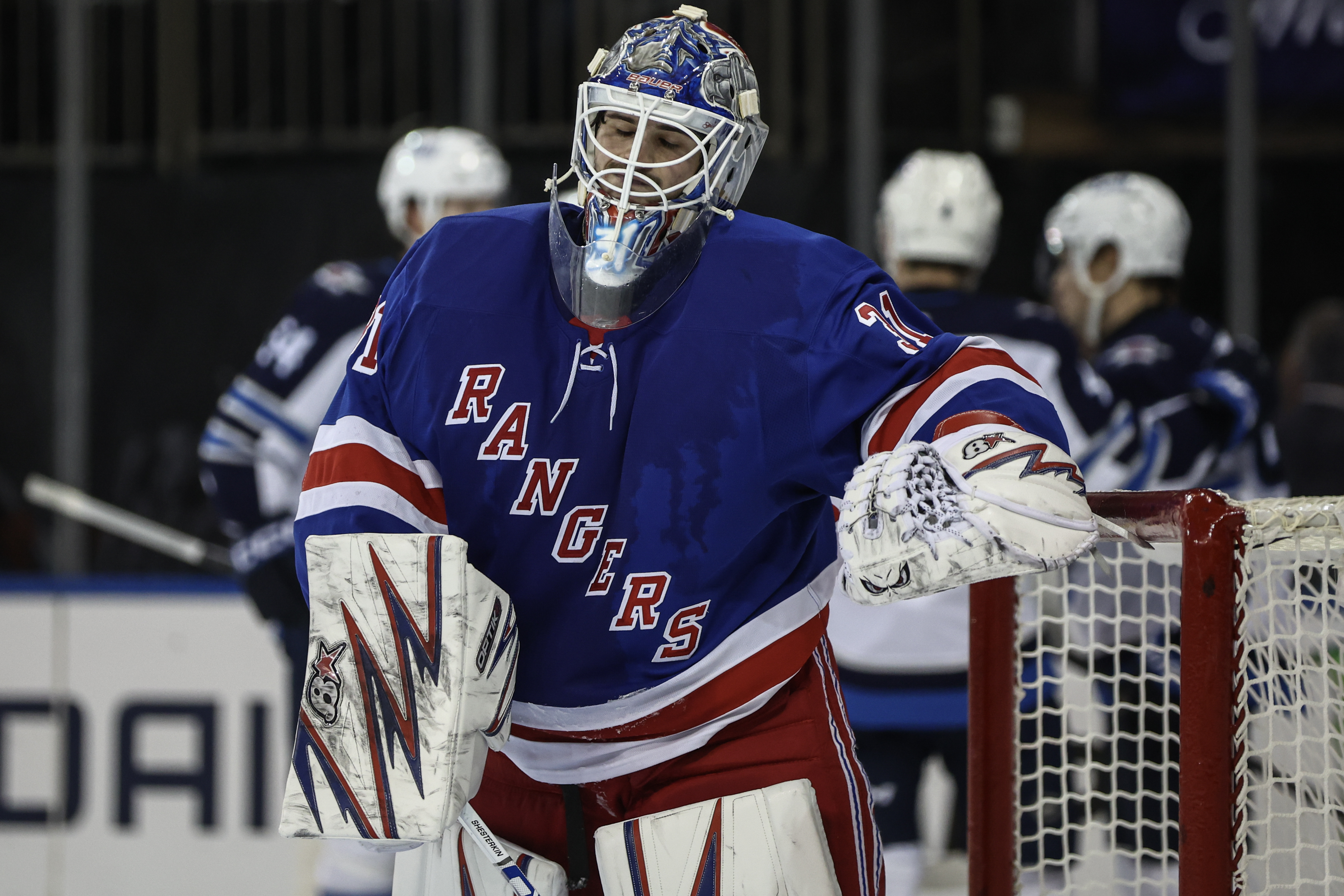 NHL: Winnipeg Jets at New York Rangers