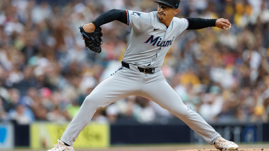 MLB: Miami Marlins at San Diego Padres, jesus luzardo, phillies