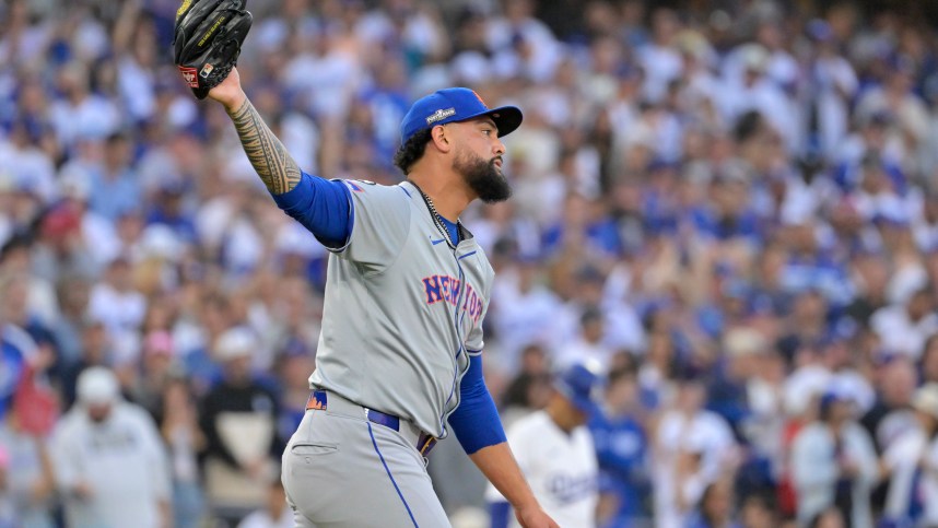 MLB: NLCS-New York Mets at Los Angeles Dodgers, sean manaea