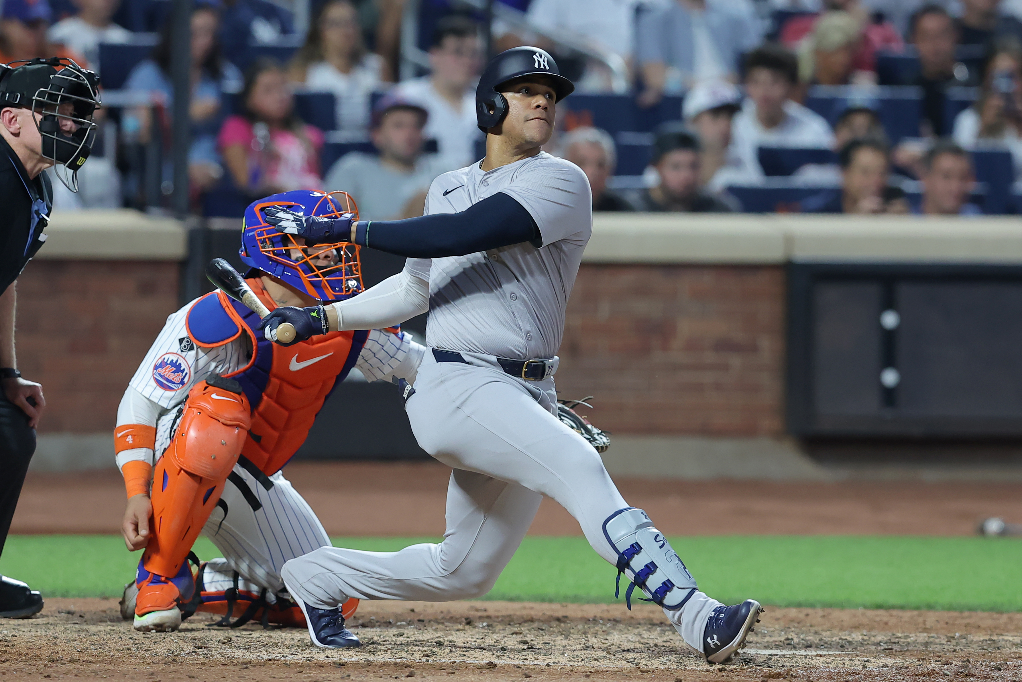 MLB: New York Yankees at New York Mets, juan soto