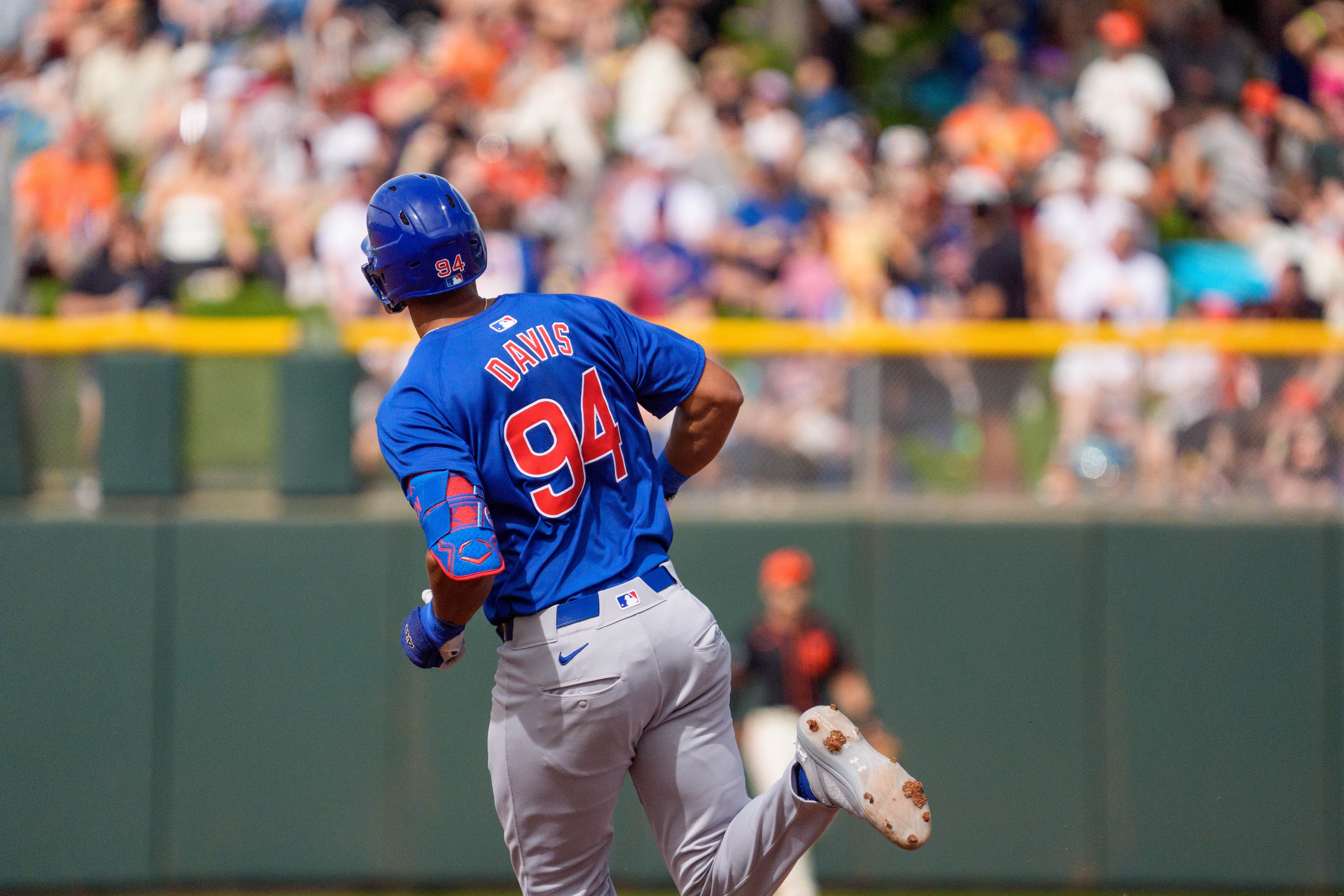 MLB: Spring Training-Chicago Cubs at San Francisco Giants, yankees, brennen davis