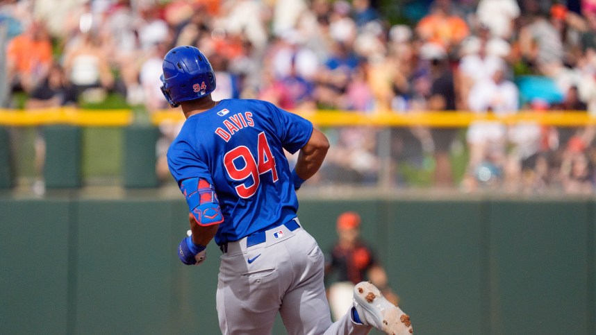 MLB: Spring Training-Chicago Cubs at San Francisco Giants, yankees, brennen davis