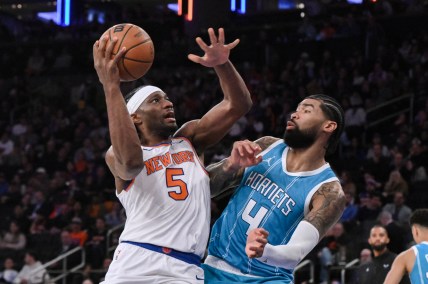 NBA: Charlotte Hornets at New York Knicks