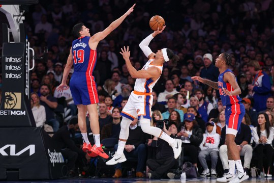 NBA: Detroit Pistons at New York Knicks