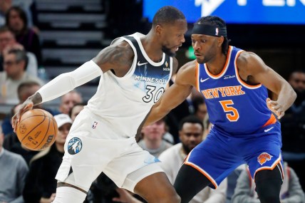 NBA: New York Knicks at Minnesota Timberwolves