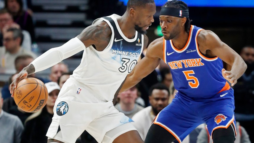 NBA: New York Knicks at Minnesota Timberwolves