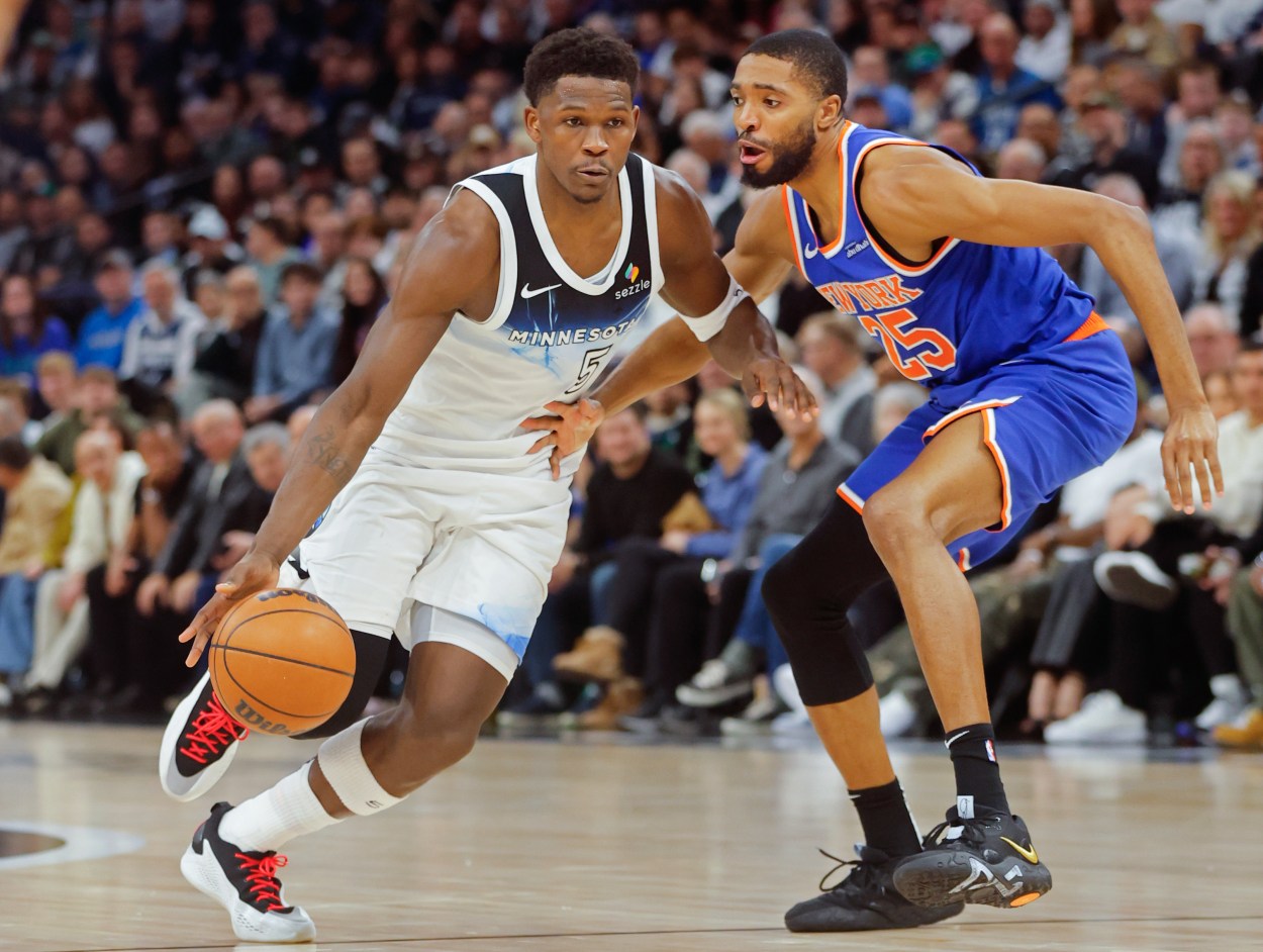 NBA: New York Knicks at Minnesota Timberwolves