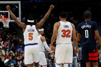 NBA: New York Knicks at Washington Wizards