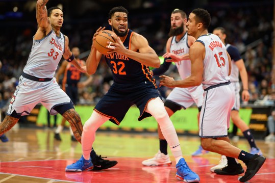 NBA: New York Knicks at Washington Wizards