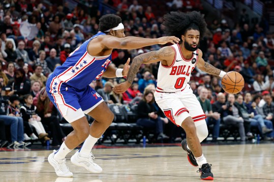 NBA: Philadelphia 76ers at Chicago Bulls