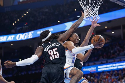 NBA: Portland Trail Blazers at Oklahoma City Thunder