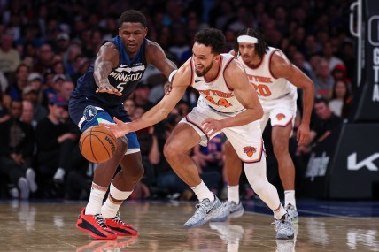 NBA: Preseason-Minnesota Timberwolves at New York Knicks