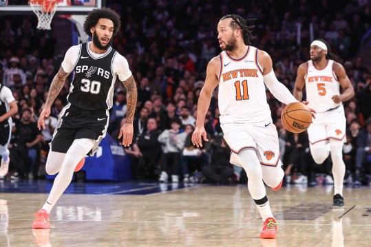 NBA: San Antonio Spurs at New York Knicks