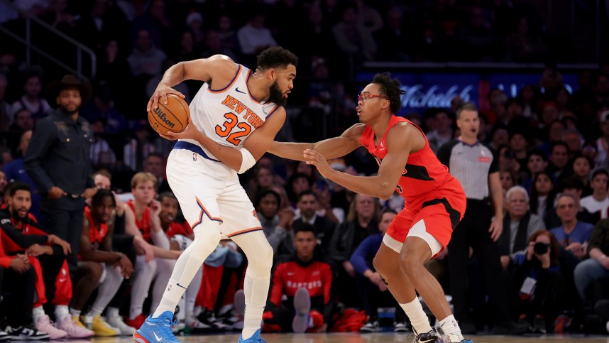 NBA: Toronto Raptors at New York Knicks