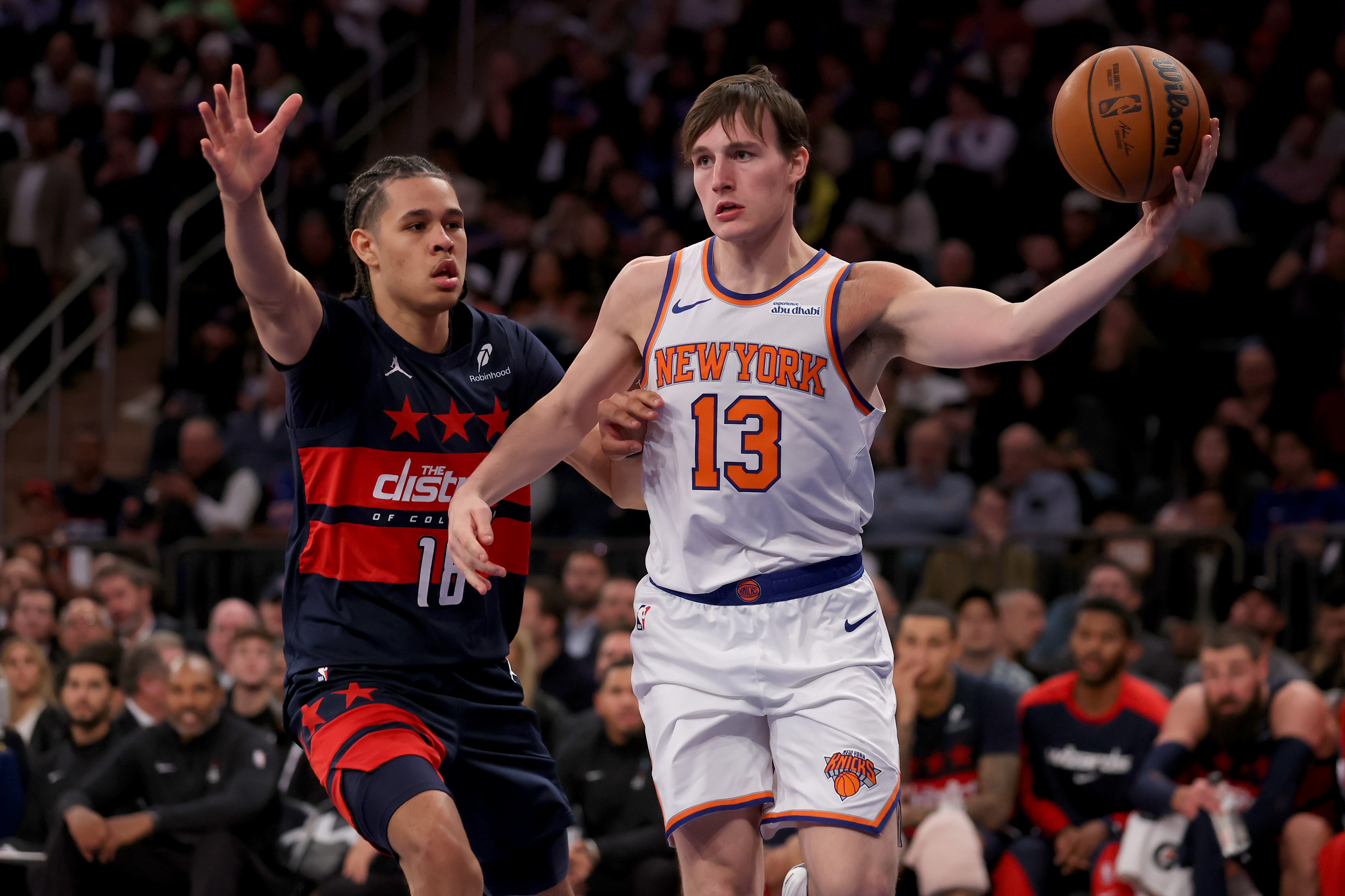 NBA: Washington Wizards at New York Knicks