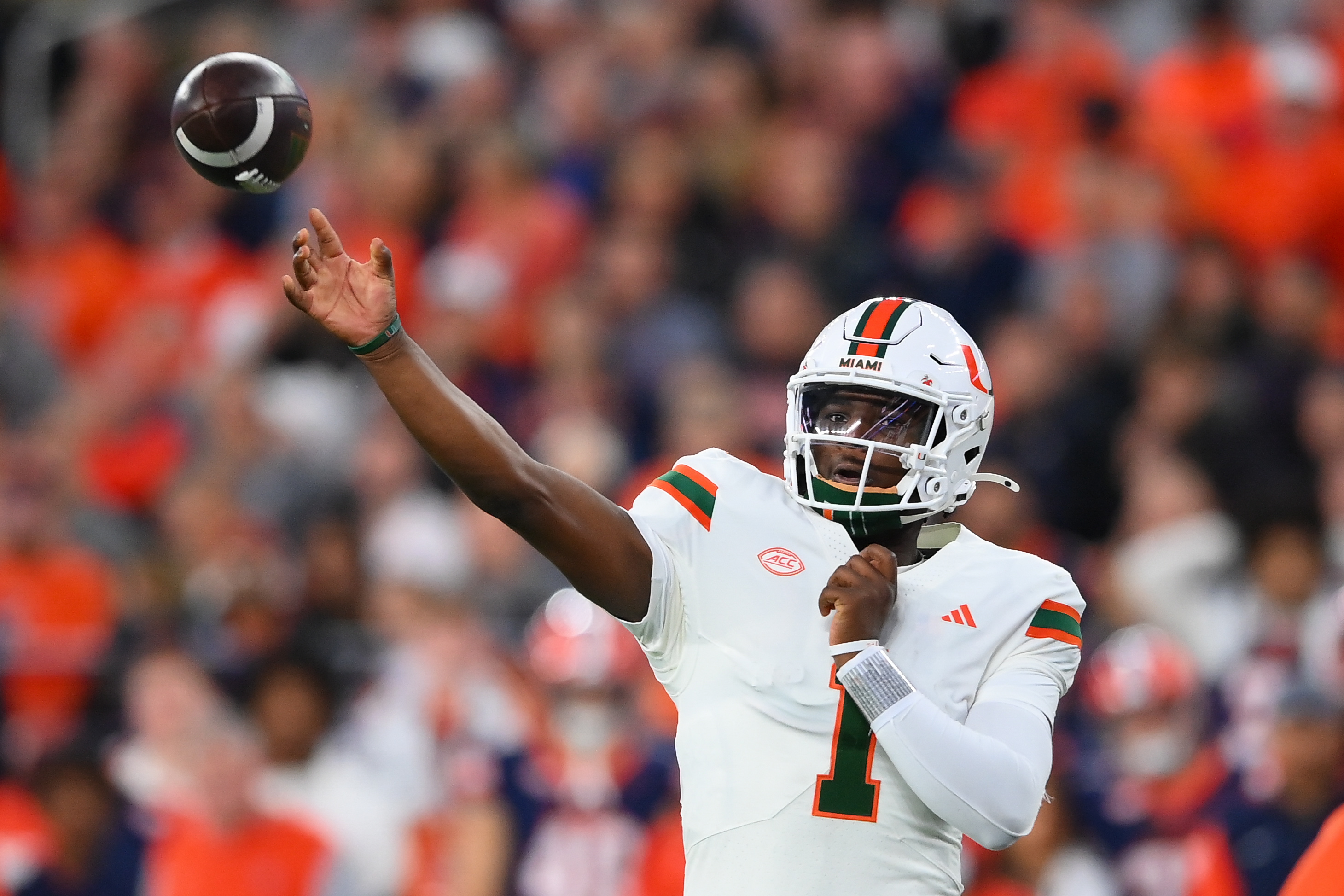 NCAA Football: Miami at Syracuse, new york giants, cam ward