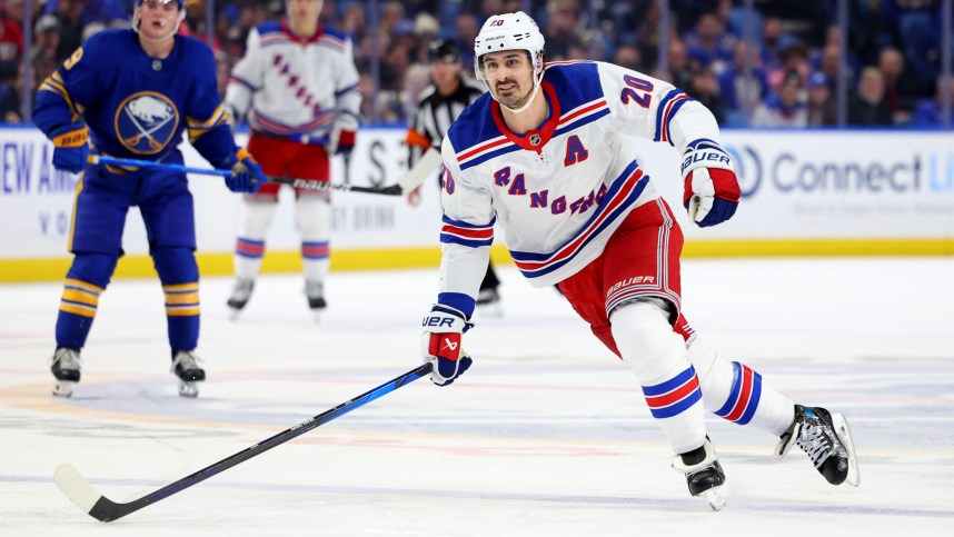 NHL: New York Rangers at Buffalo Sabres