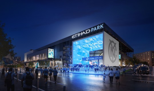 Etihad Park to open in 2027 | Credit New York City FC 
