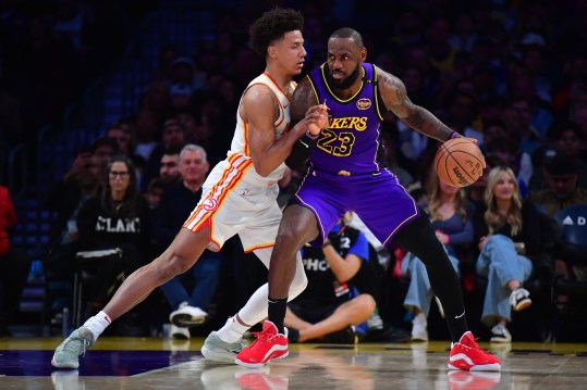 NBA: Atlanta Hawks at Los Angeles Lakers