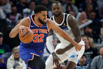 NBA: New York Knicks at Minnesota Timberwolves