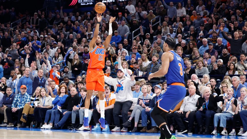 NBA: New York Knicks at Oklahoma City Thunder