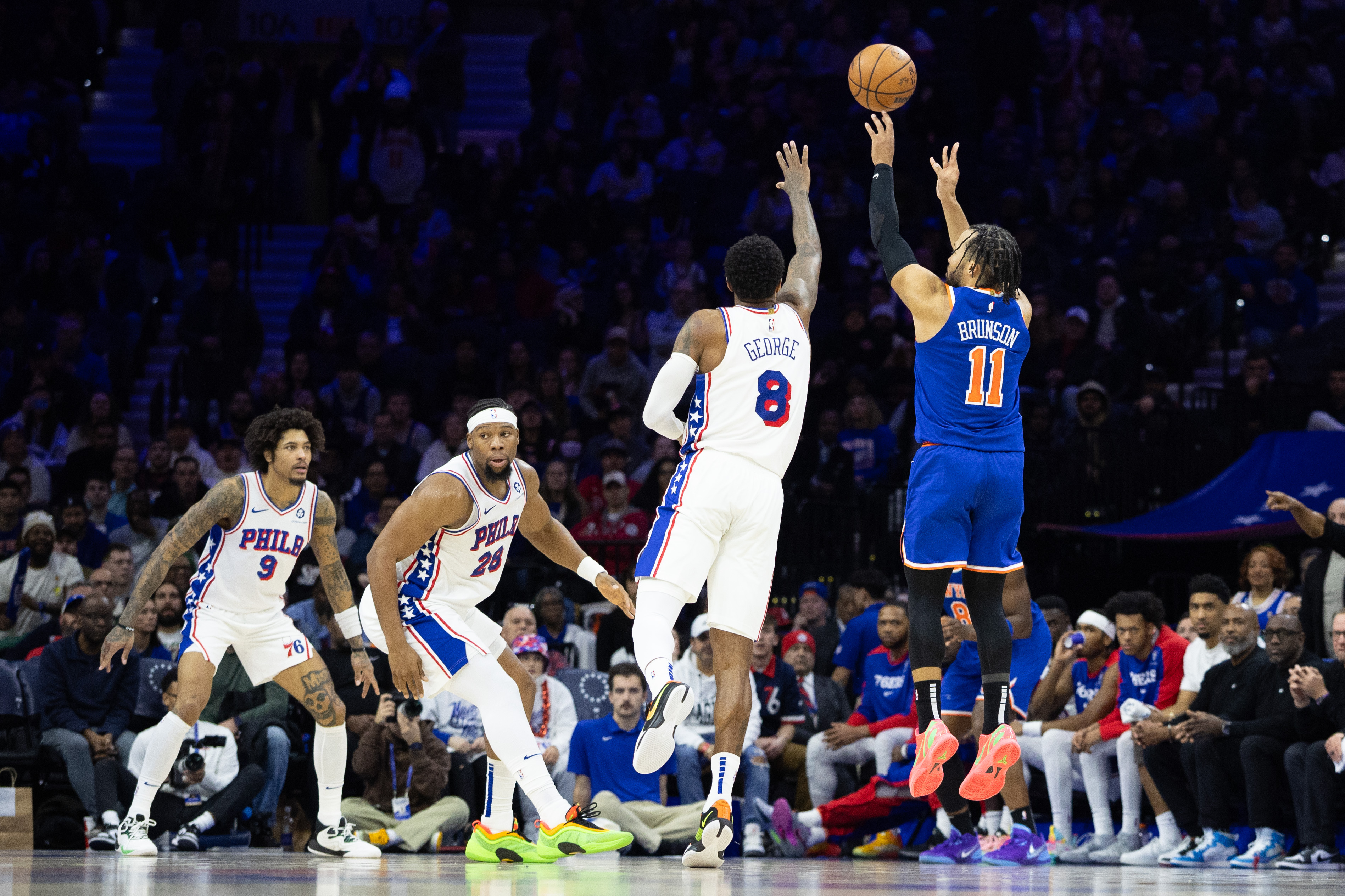 NBA: New York Knicks at Philadelphia 76ers