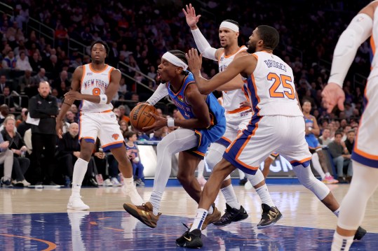 NBA: Oklahoma City Thunder at New York Knicks