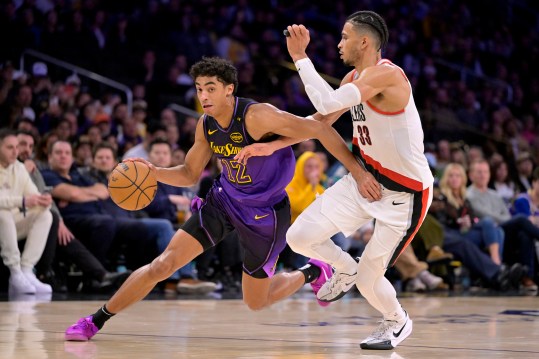 NBA: Portland Trail Blazers at Los Angeles Lakers