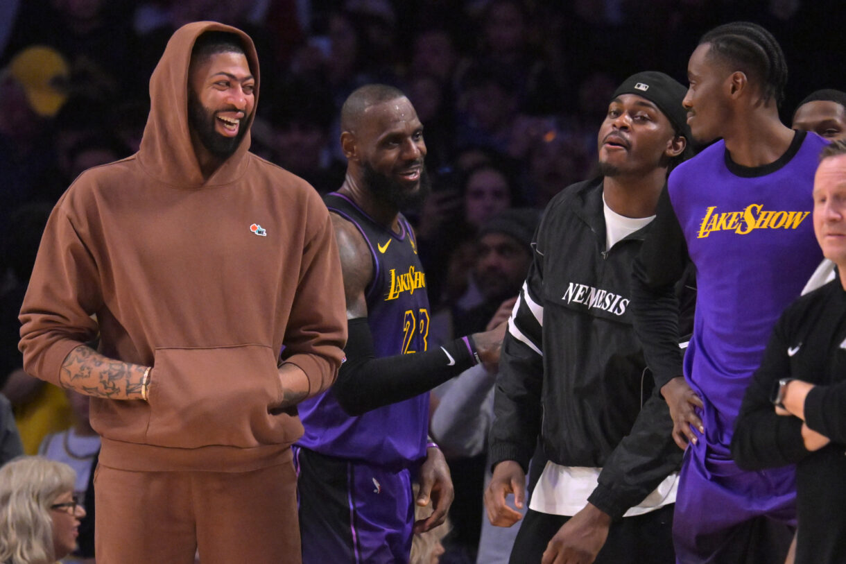 NBA: Portland Trail Blazers at Los Angeles Lakers