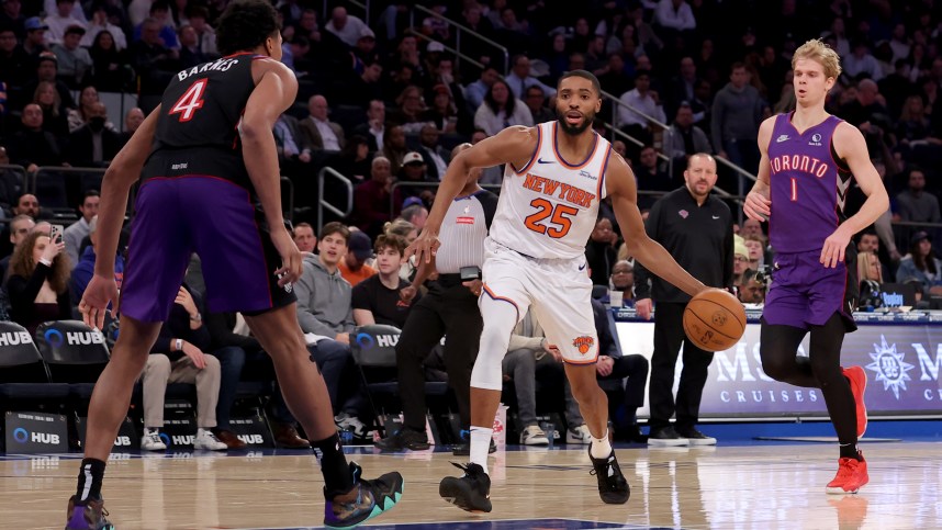 NBA: Toronto Raptors at New York Knicks