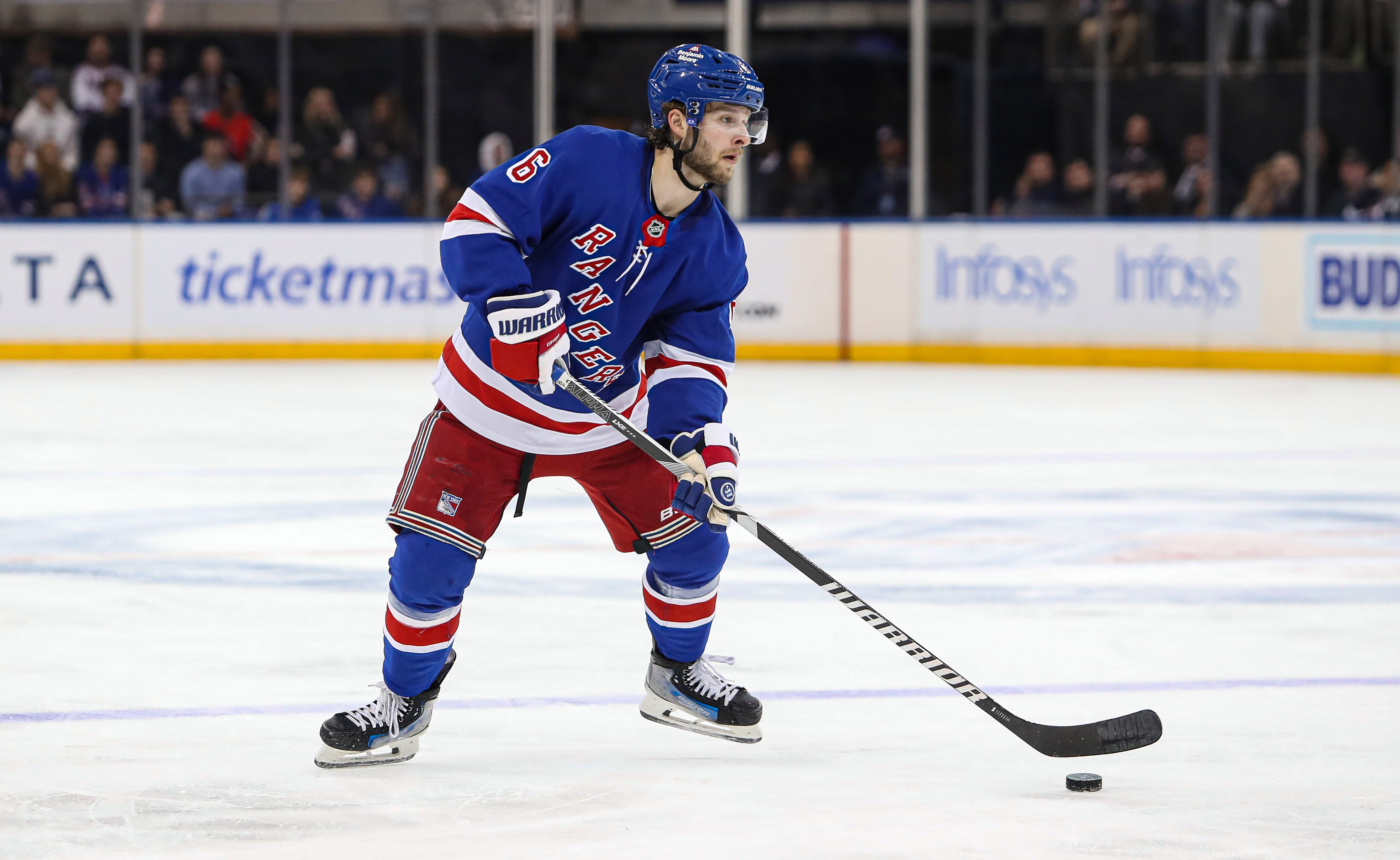 NHL: St. Louis Blues at New York Rangers