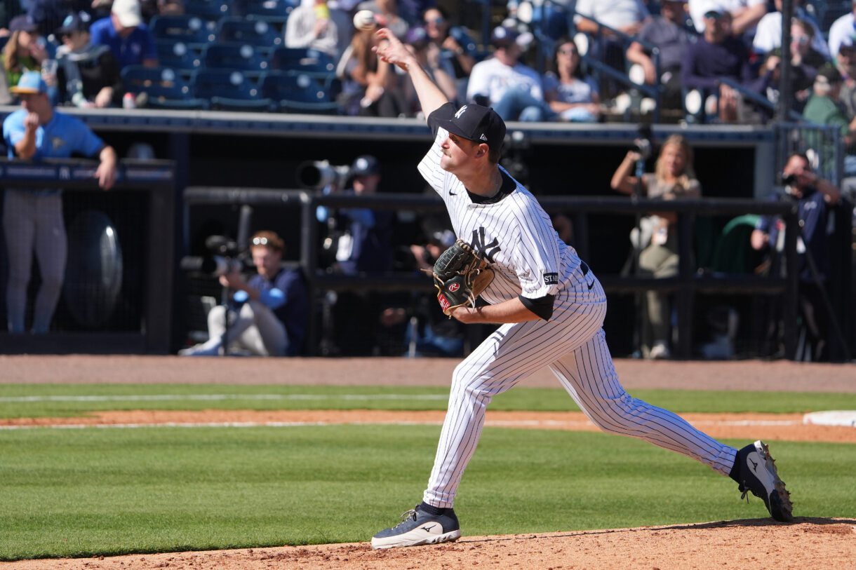 MLB: Spring Training-Tampa Bay Rays at New York Yankees