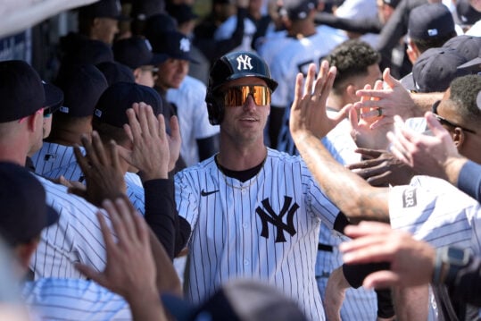 MLB: Spring Training Tampa Book rays in New York Yankees, Cody Bellinger