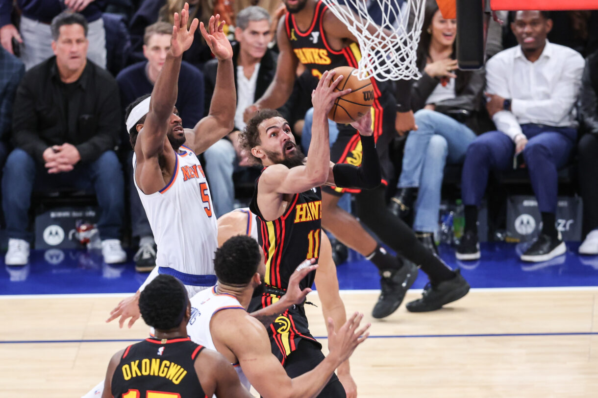 NBA: Atlanta Hawks at New York Knicks