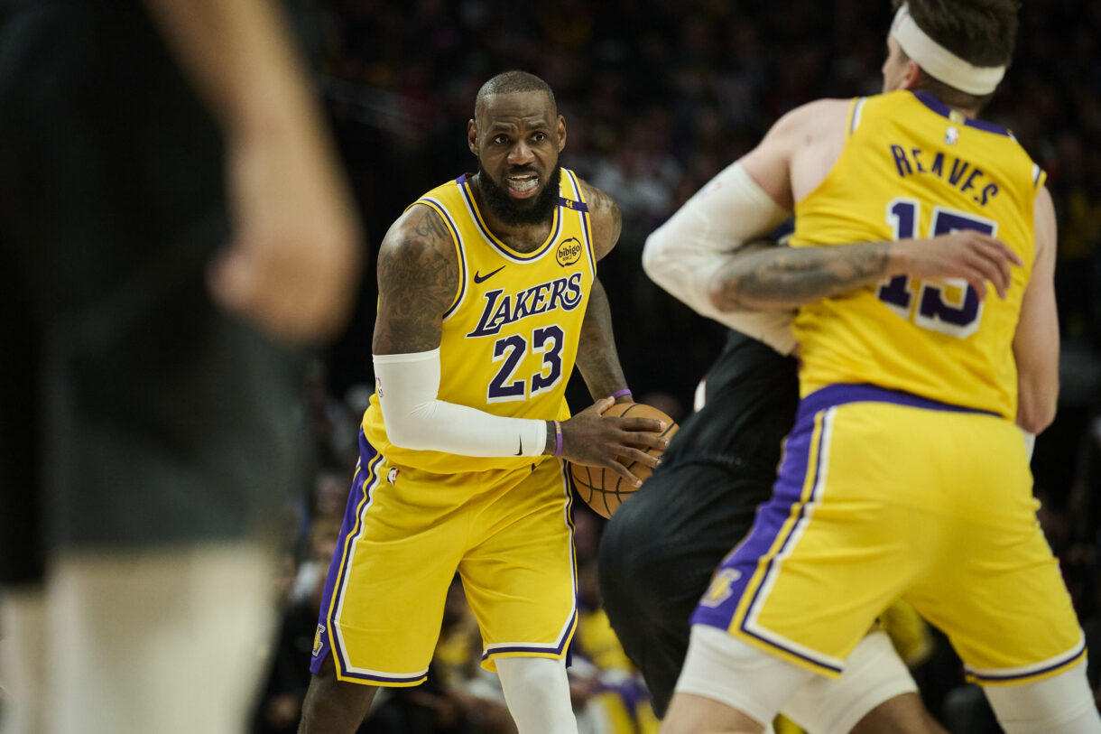 NBA: Los Angeles Lakers at Portland Trail Blazers