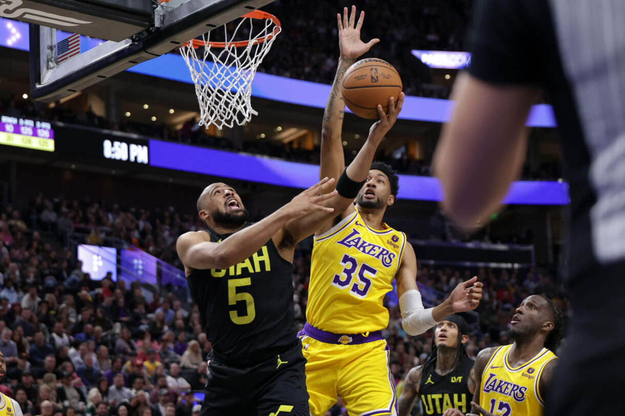 NBA: Los Angeles Lakers at Utah Jazz