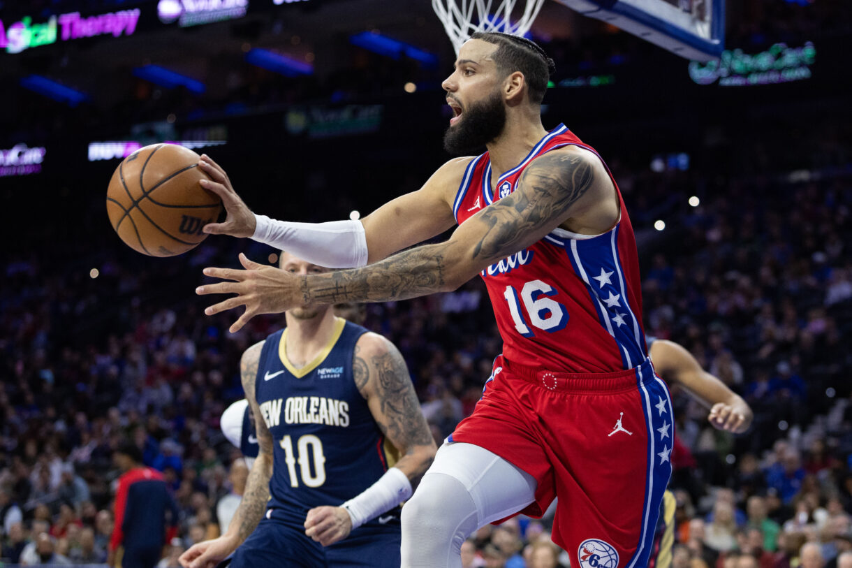 NBA: New Orleans Pelicans at Philadelphia 76ers