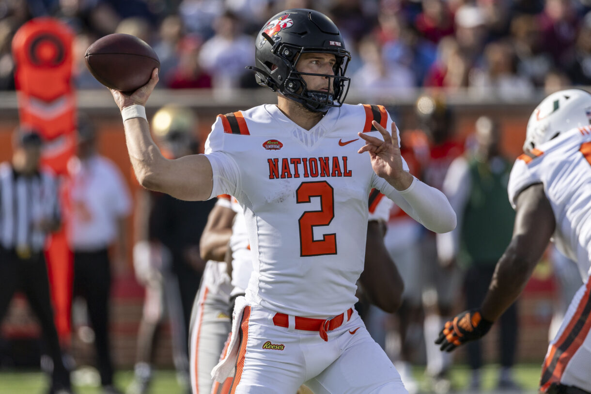 Tyler Shough, Louisville, Senior Bowl, 2025 NFL Draft, Giants
