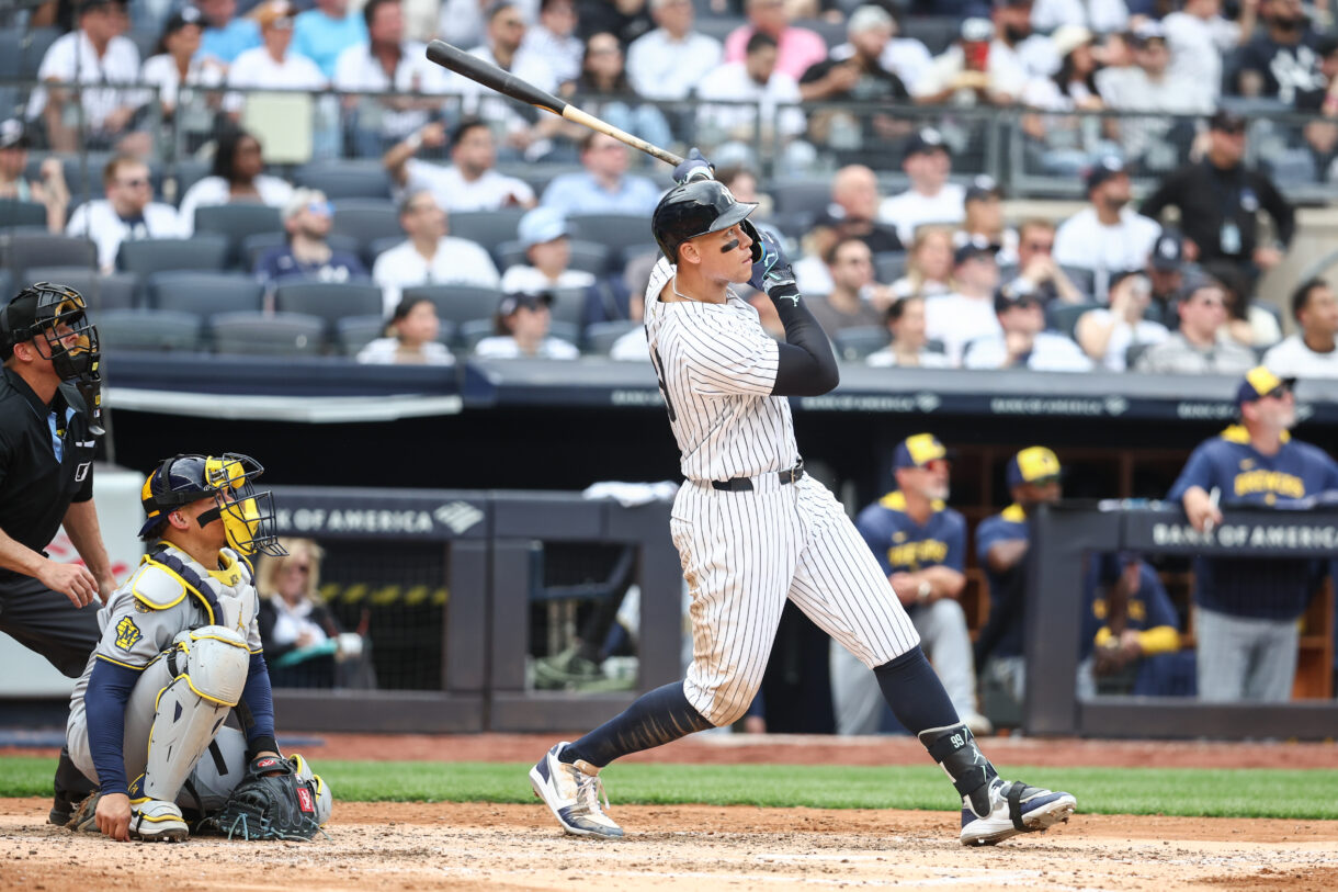 MLB: Milwaukee Brewers at New York Yankees, aaron judge
