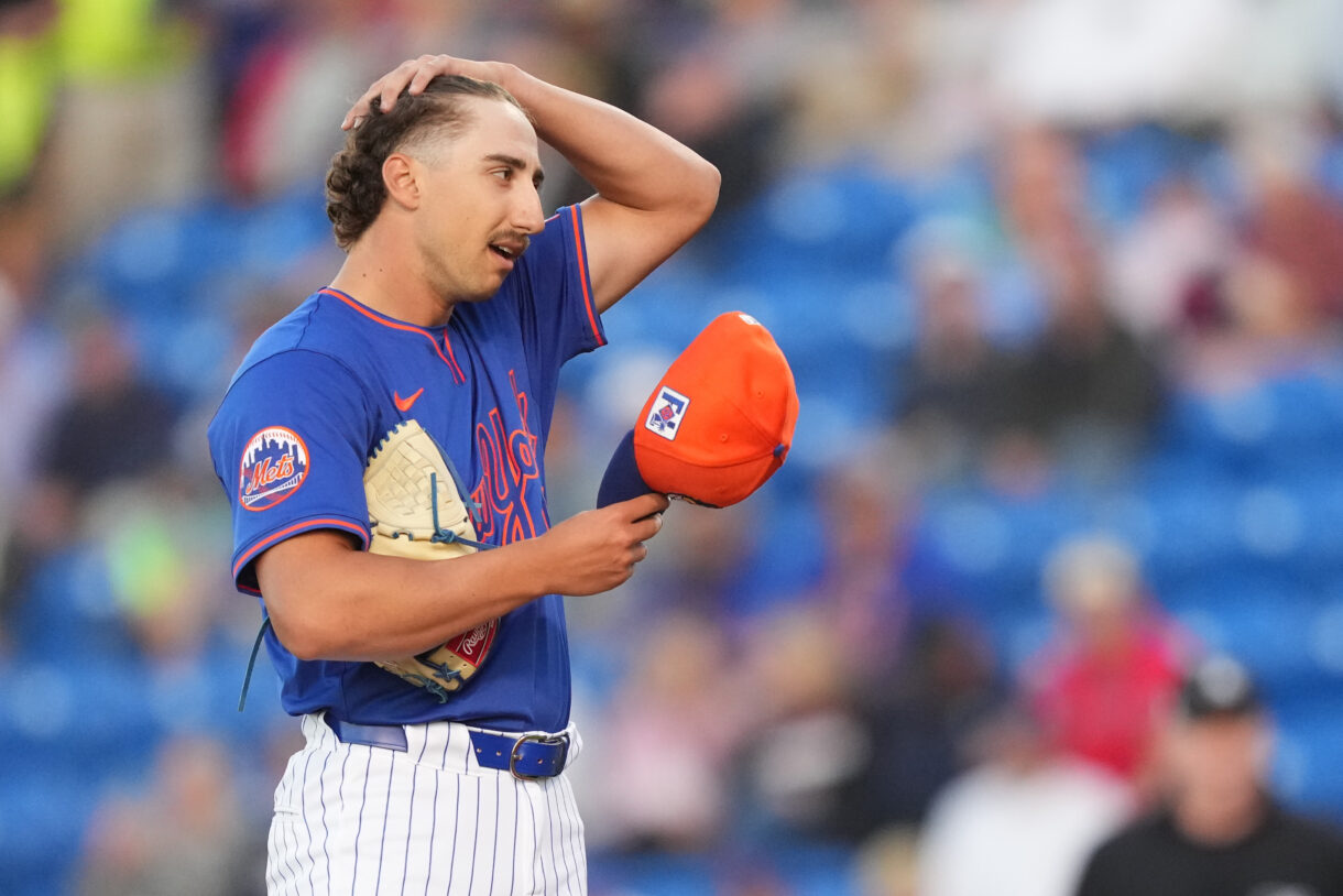 MLB: Spring Training-Houston Astros at New York Mets