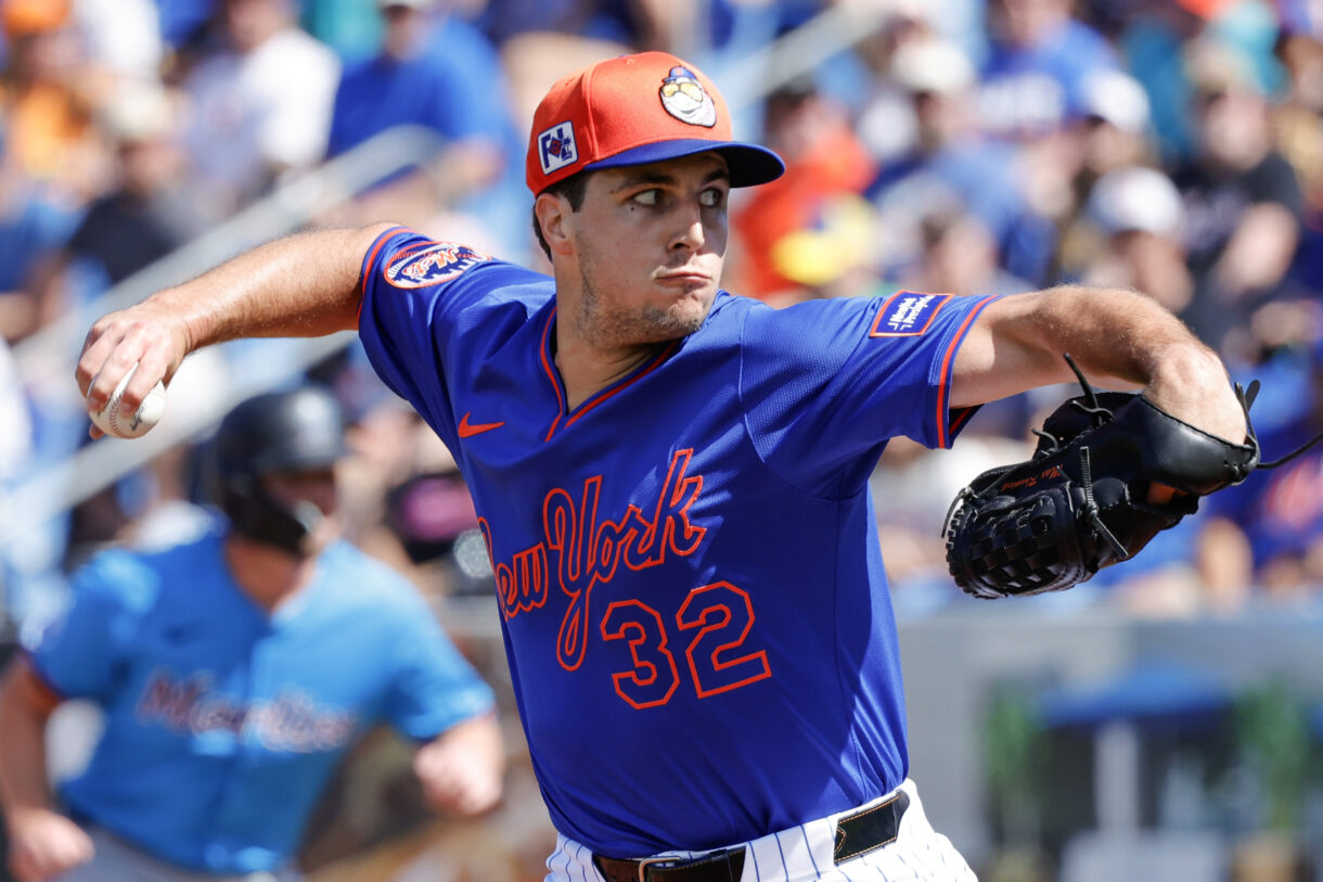 MLB: Spring Training-Miami Marlins at New York Mets
