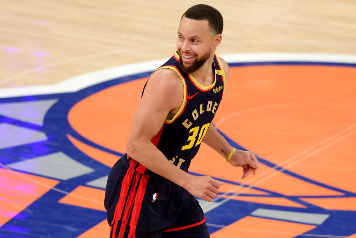 Golden State Warriors guard Stephen Curry, Knicks