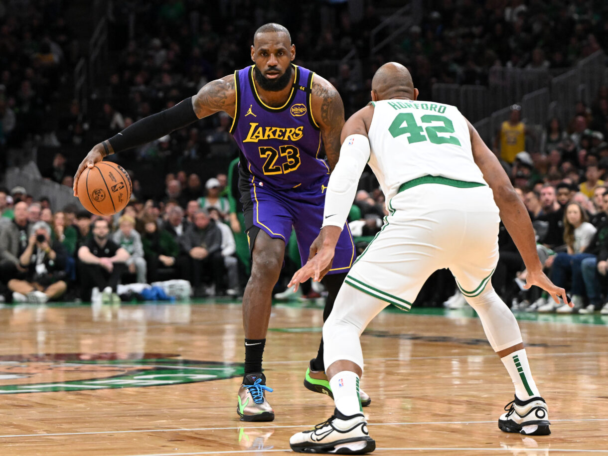 NBA: Los Angeles Lakers at Boston Celtics