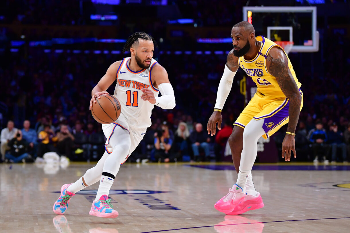 NBA: New York Knicks at Los Angeles Lakers